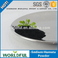 Natural organic fertilizer sodium humate powder in agriculture and industry